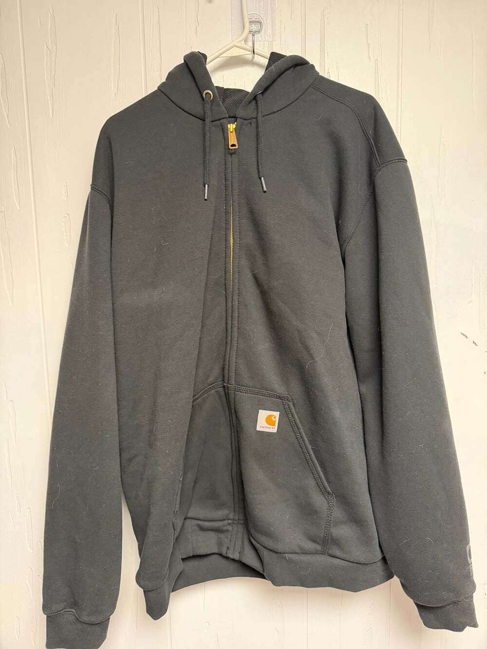 Carhartt Zip Up Hoodie Size L Tall